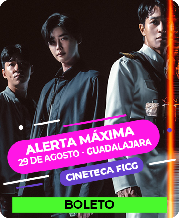 Alerta máxima - Decibel - 29 de Agosto - Cineteca FICG - Guadalajara - 1 PM